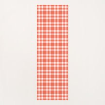 Motif carreaux blanc corail