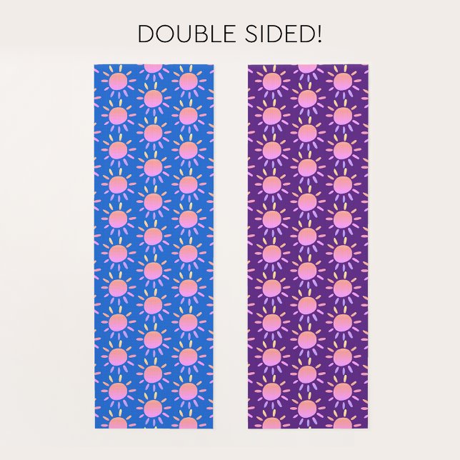Tapis De Yoga Motif cool double face rose (Créateur téléchargé)