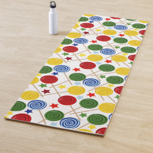 Tapis De Yoga Motif de bonbons   motif Lollies   lollipop 43