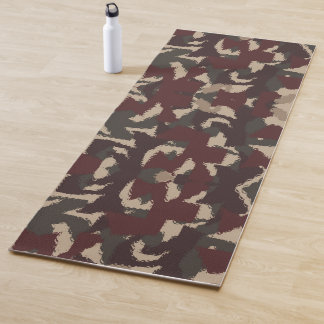 Tapis De Yoga Motif de camouflage militaire Abstrait