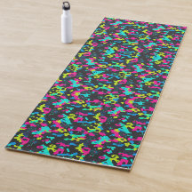 Motif de camouflage néon