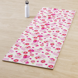 Tapis De Yoga Motif De Chouettes, Chouettes Mignonnes, Chouettes