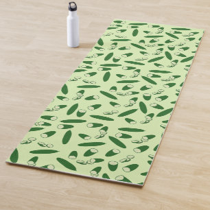 Tapis De Yoga Motif de concombre