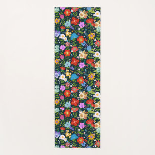 Tapis De Yoga Motif de fleurs sans soudure Ditsy-13554