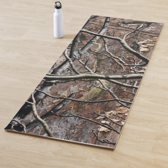 Tapis De Yoga Motif de la chasse au camouflage 8 (En situation)