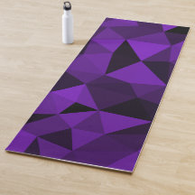 Motif de maille géométrique noir violet