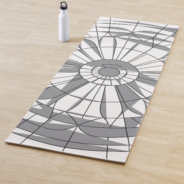 Tapis De Yoga Motif de mandala géométrique (En situation)