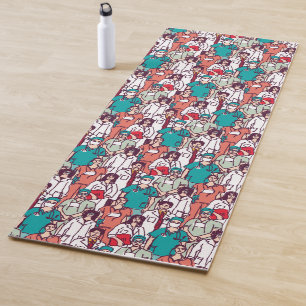 Tapis De Yoga Motif de médecin et de chirurgien