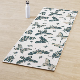 Tapis De Yoga Motif de papillons