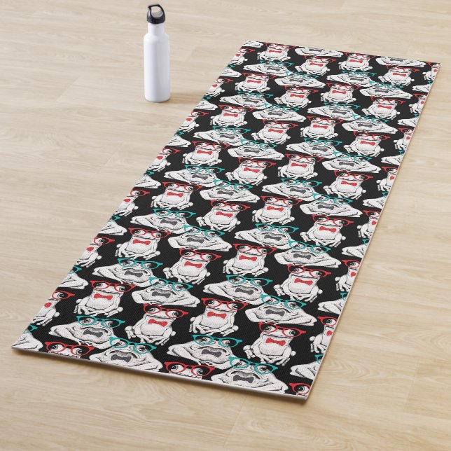 Tapis De Yoga Motif en verre de grenouille (En situation)
