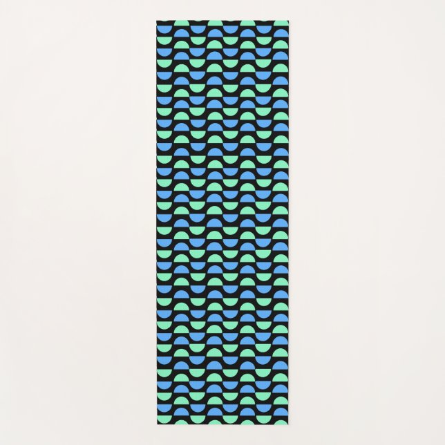 Tapis De Yoga Motif géométrique moyen élégant (Devant)