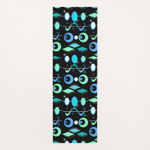 Tapis De Yoga Motif moderne du milieu du siècle