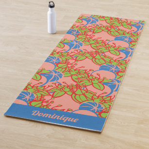Tapis De Yoga Motif moderne et brillant personnalisé