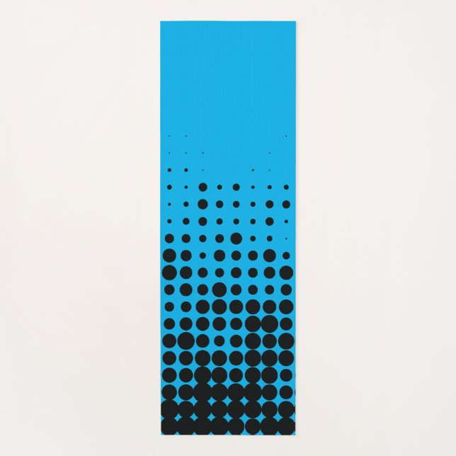 Tapis De Yoga Motif moderne, ludique, urbain géométrique (Devant)
