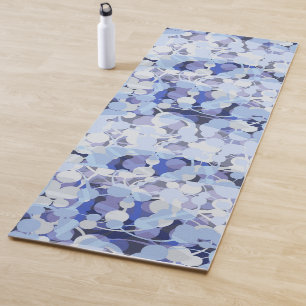 Tapis De Yoga Motif pourpre de microbe