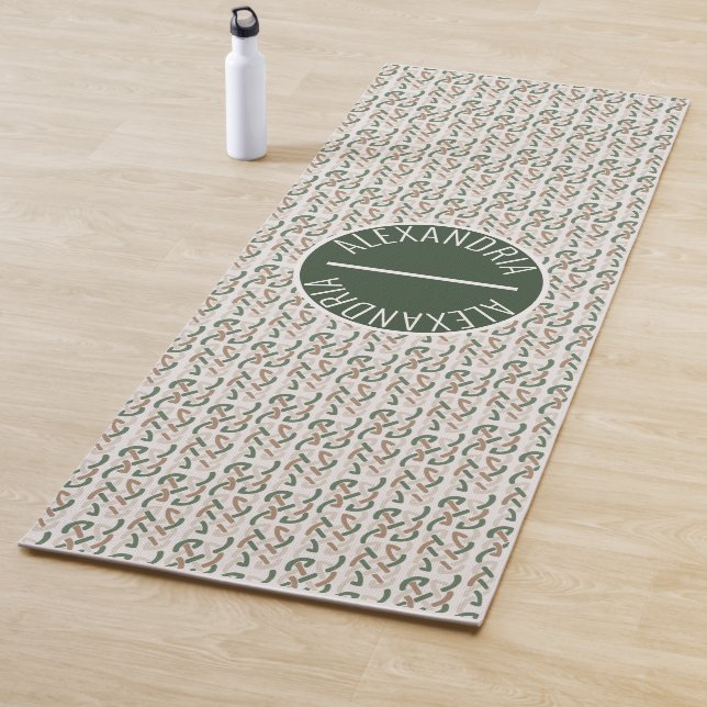 Tapis De Yoga Motif traditionnel celte customisé (En situation)