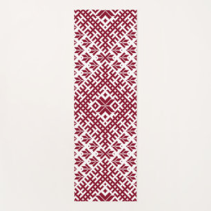 Tapis De Yoga Motif tribal traditionnel baltique