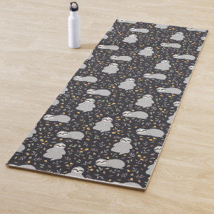 Tapis De Yoga Motif tropical de paresse de bébé
