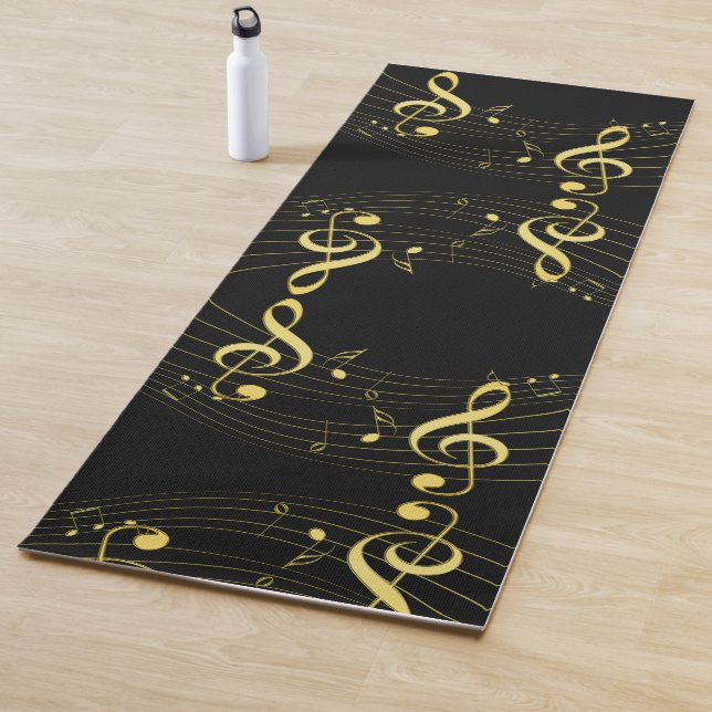 Tapis De Yoga Musical (En situation)