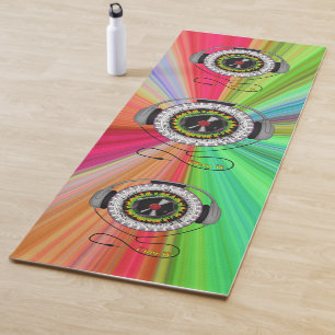 Tapis de yoga Musique de la vie