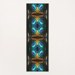 Tapis De Yoga Mystic Peacock Mirage