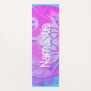 Tapis De Yoga Namaste et calme Lotus Moon Yoga Mat