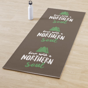 Tapis De Yoga Né avec une âme du Nord