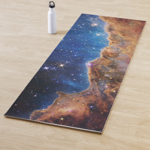 Tapis De Yoga Nebula Carina Bleue/Orange JWST