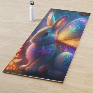 Tapis De Yoga Neon Bunny