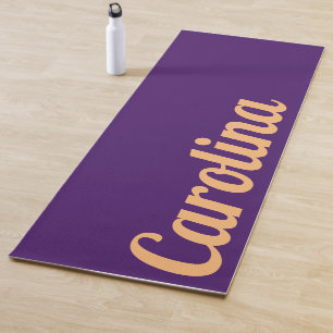 Tapis De Yoga Nom moderne pourpre Style simple