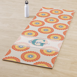 Tapis De Yoga Nom personnalisé Aegean Summer Radiant Point Manda