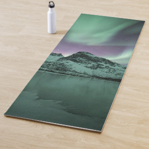 Tapis De Yoga Northern Lights Nature Photo