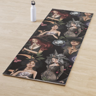 Tapis De Yoga Nous sommes les filles des sorcières que vous ne p