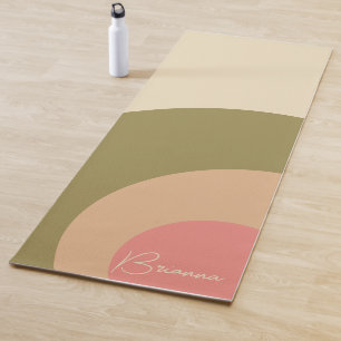 Tapis De Yoga Nuances personnalisées de printemps