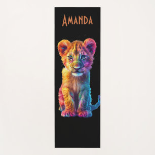 Tapis De Yoga Oh Baby Big Cat Cub Personnel