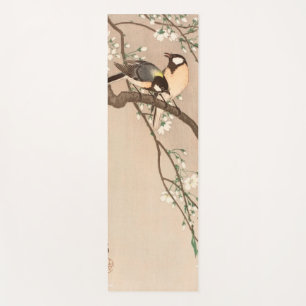 Tapis De Yoga Oiseau chevalier asiatique japonais