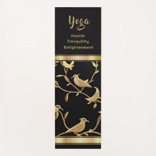 Tapis De Yoga Oiseaux d'or - Yoga Mat