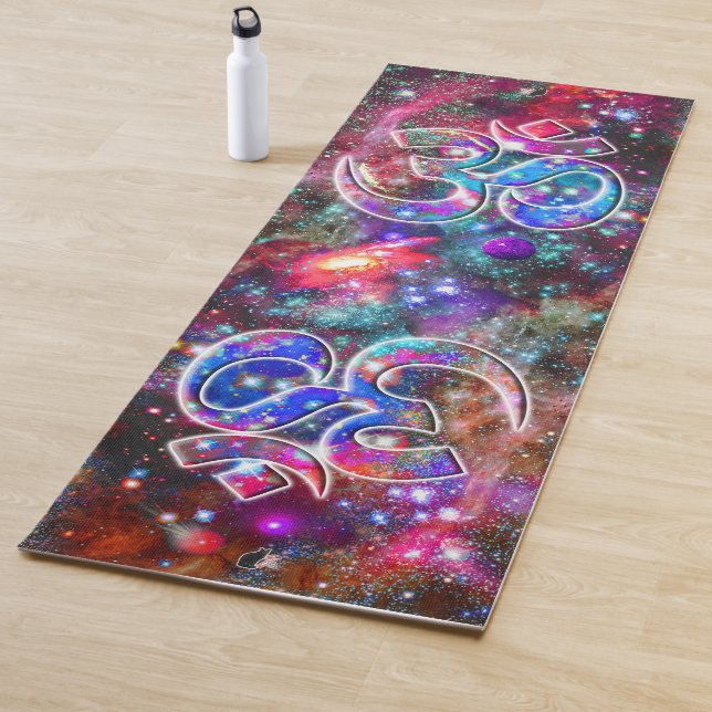 Tapis De Yoga OM Dualité Omega (En situation)