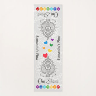 Tapis De Yoga Om Shanti Zen & Flow : Chakra Yoga Mat
