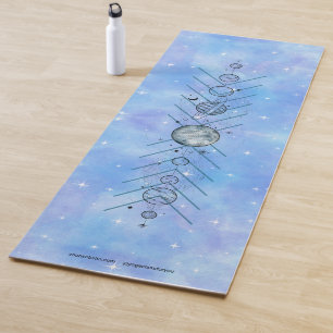 Tapis De Yoga Ombre lunes star Yoga professeur studio professeur