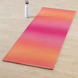 Tapis De Yoga Ombré rose orange