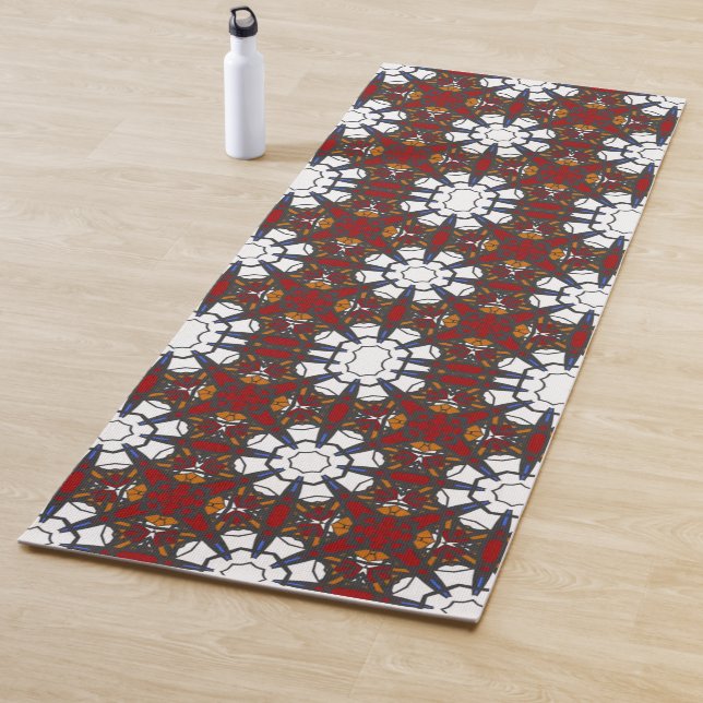 Tapis De Yoga Onze kaléidoscope du volume quatre (En situation)