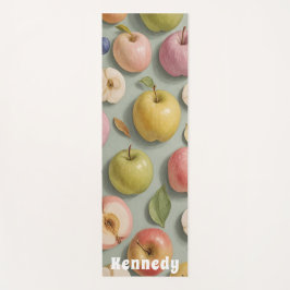 Tapis De Yoga Orchard Whimsy : Fruits pastel