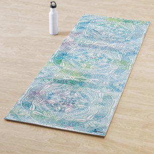 Tapis De Yoga Owl Mandala Zen