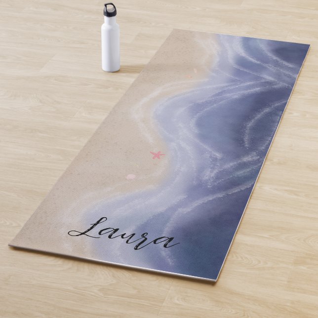 Tapis De Yoga Painted beach (En situation)