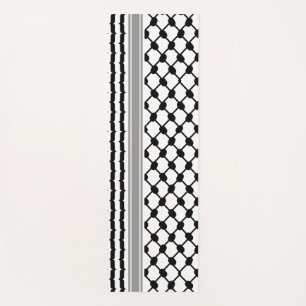 Tapis De Yoga Palestinienne Hatta Keffiyeh Kufiya Folk (2 Motifs