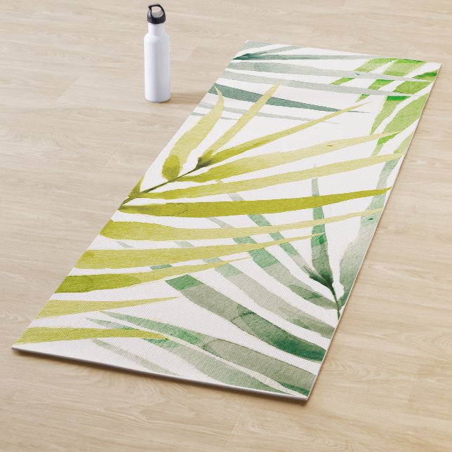 Tapis De Yoga Palmiers ombragés (En situation)