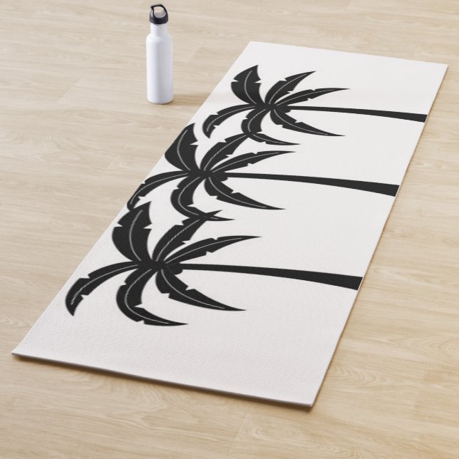 Tapis De Yoga Palmiers tropicaux (En situation)