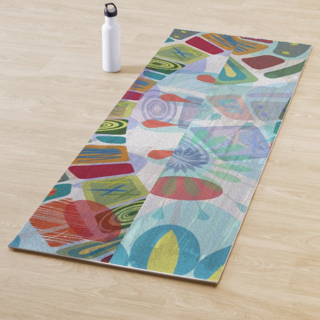 Tapis De Yoga Panneaux intermédiaires III (En situation)