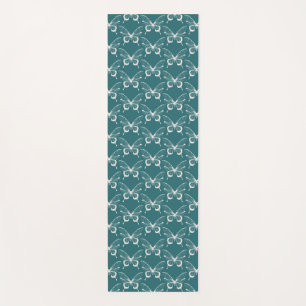Tapis de yoga papillon